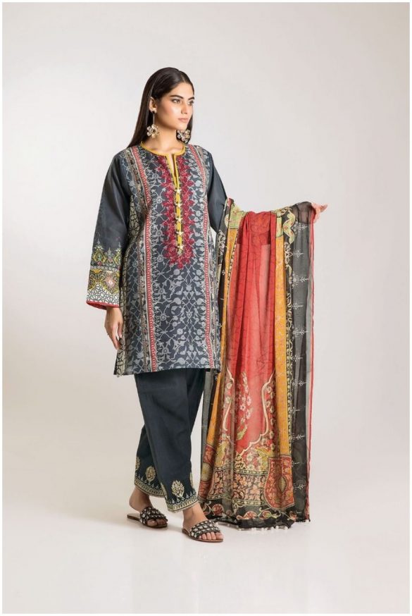 Khaadi Pret Winter Dresses Collection For 2020 (7)