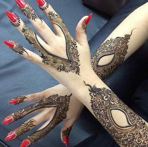 Latest Mehndi Designs for Young Girls and Women