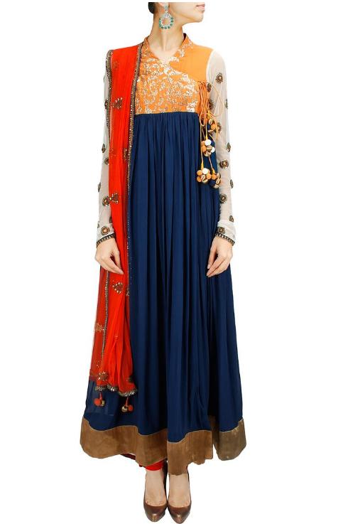 Latest Angrakha Style Dresses