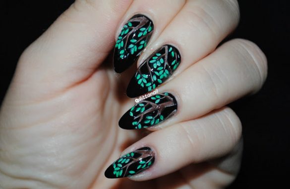 nail art designs step by step at home