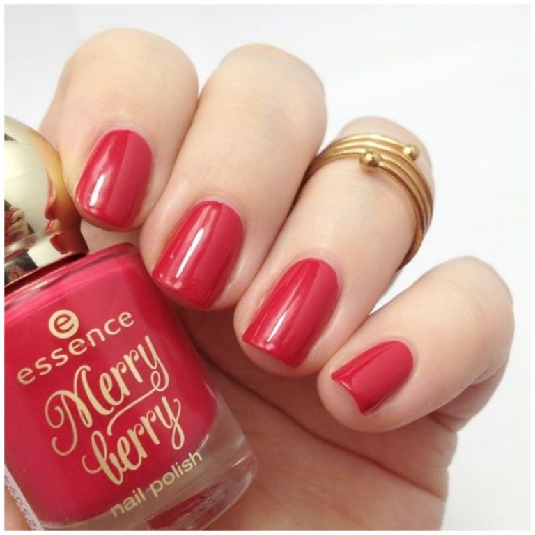 Rocking This Town Nail Polish Bright Red Gel for Girls