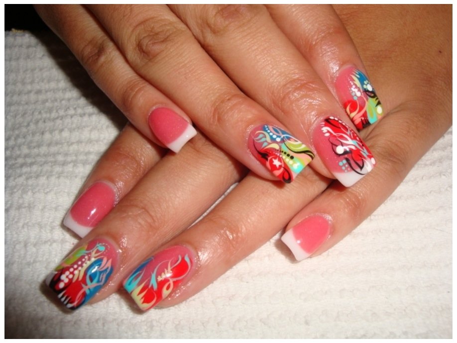 5. Confetti Nail Art - wide 3