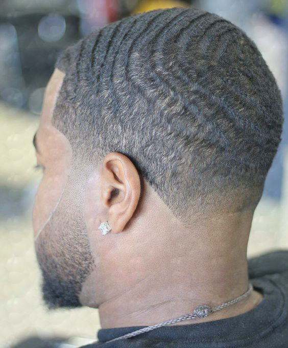 Drake Haircut back side