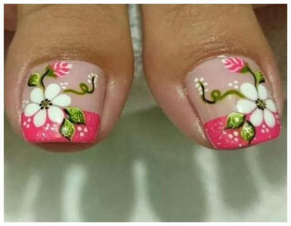 Both Toe Nails Art Designs 2017