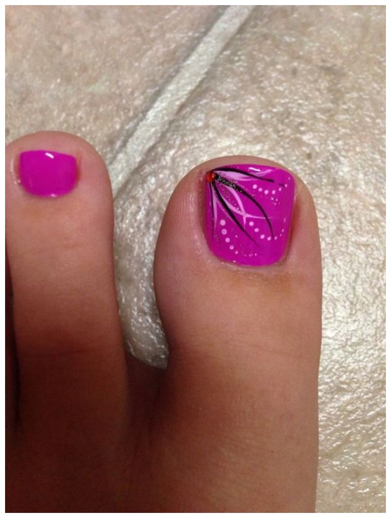 Toe Nail Designs Pictures