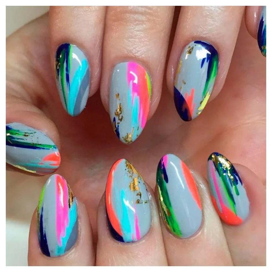 2018 Nail Art - Canada for Cute Girls