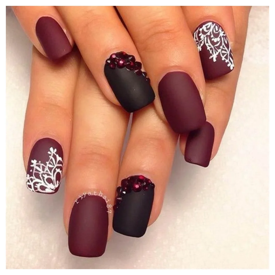 Simple Nail Art Designs Pics