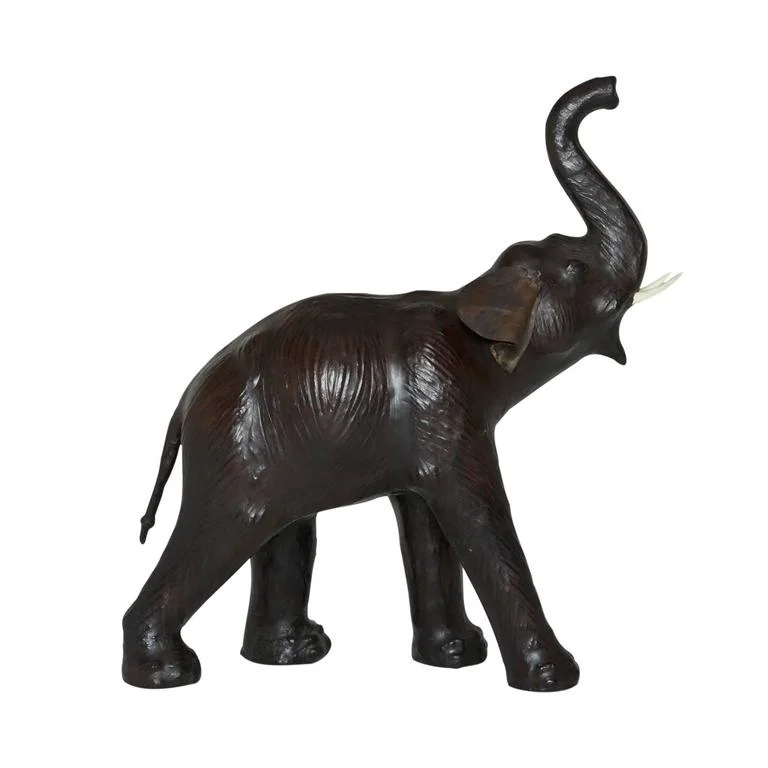 Handcrafted Leather Animal Footstools
