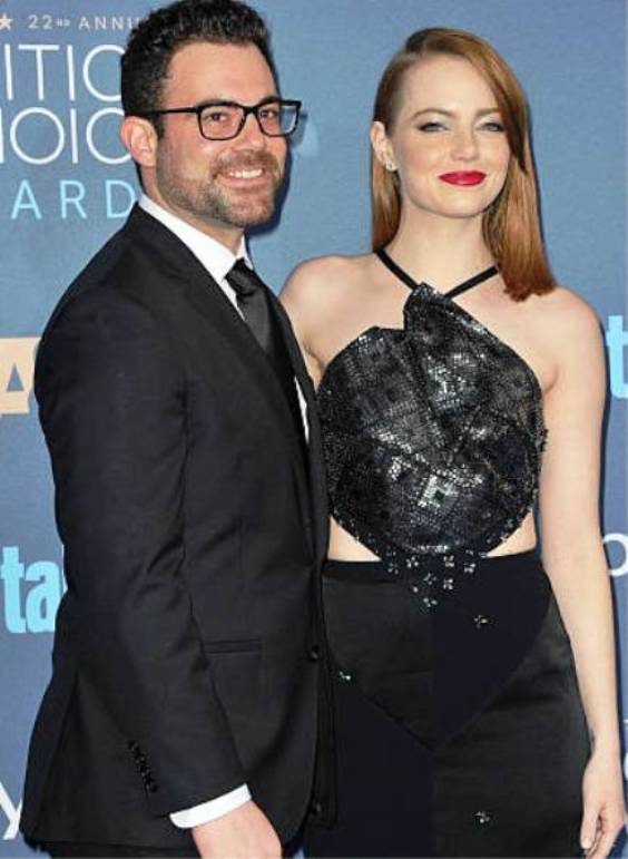 Emma Stone's brother Spencer Stone seen the red carpet