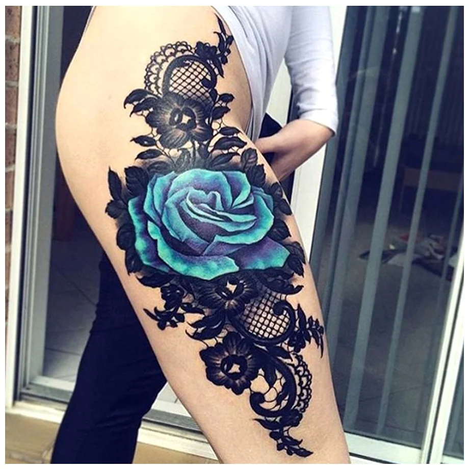28 Thigh Tattoos Ideas for Girls Pictures Images Photos