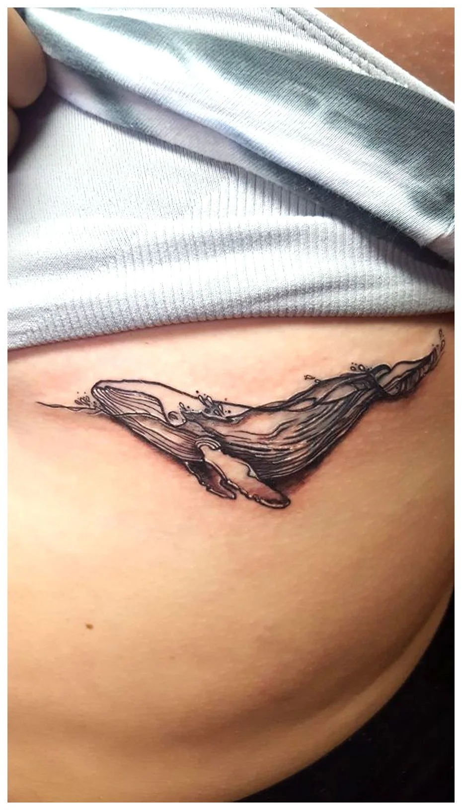 Incredible Shark Tattoo for GIrls