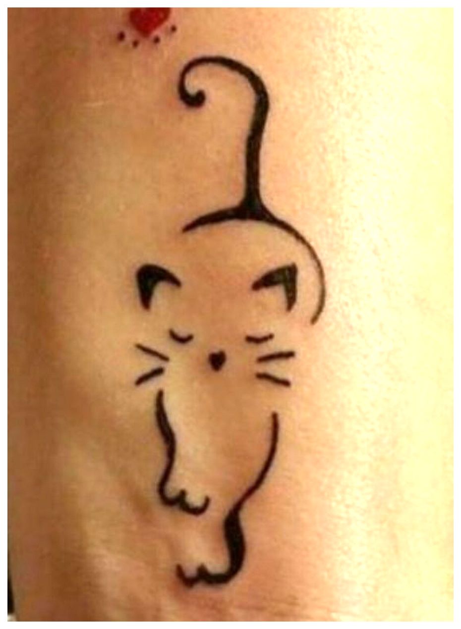 small animal Tattoos mice Cat