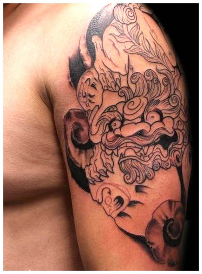 Best Foo Dog Arm Tattoos 2023 New Collection For Male
