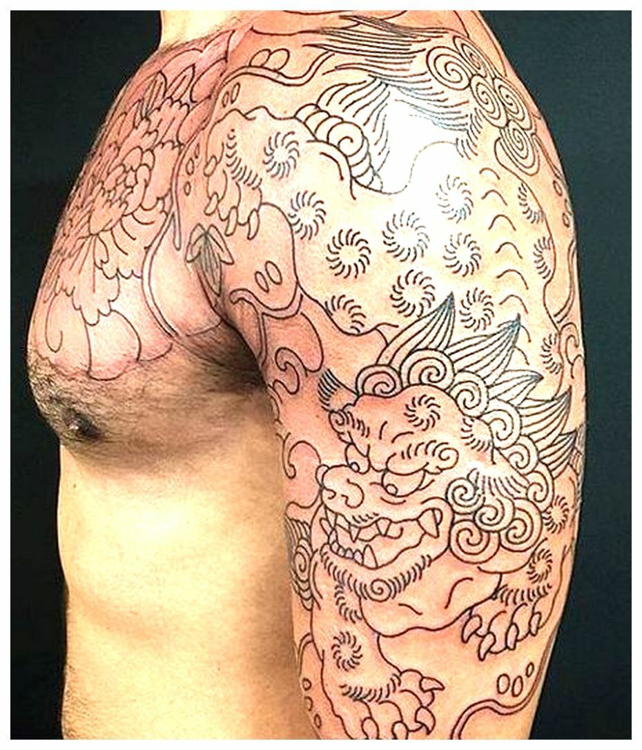 Best Foo Dog Arm Tattoos 2023 New Collection For Male