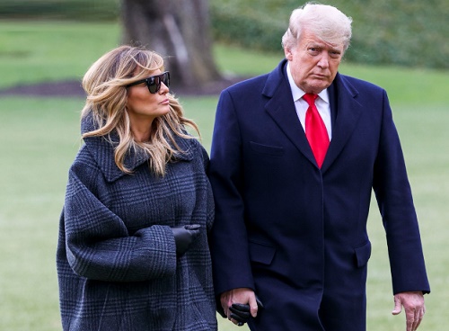 Melania Trump Americal Modal, The First Lady Invisible