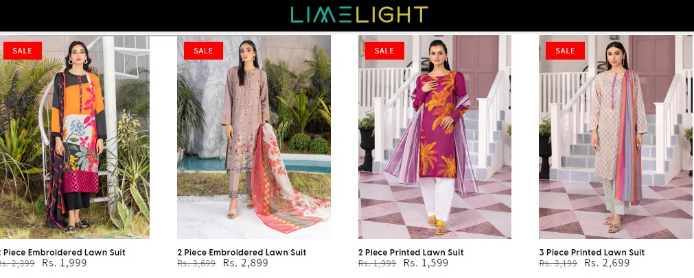 Limelight Sale Unstitched With Prices, Online Order