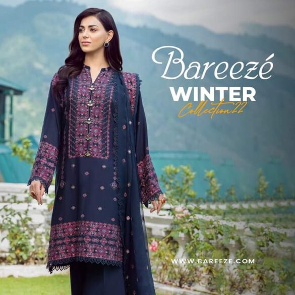 Bareeze Winter Collections 2023 Online Sale for Women