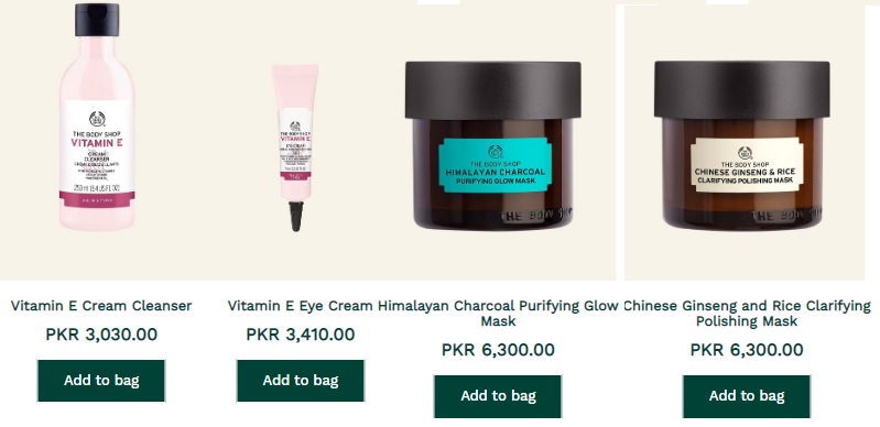 Body Shop Products in Pakistan Price Online Sale