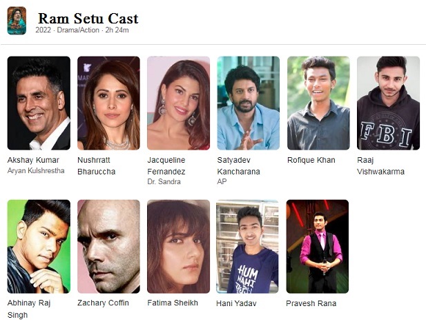 New Coming Ram Setu Movie 2022 Bollywood Movie Akshay Kumar