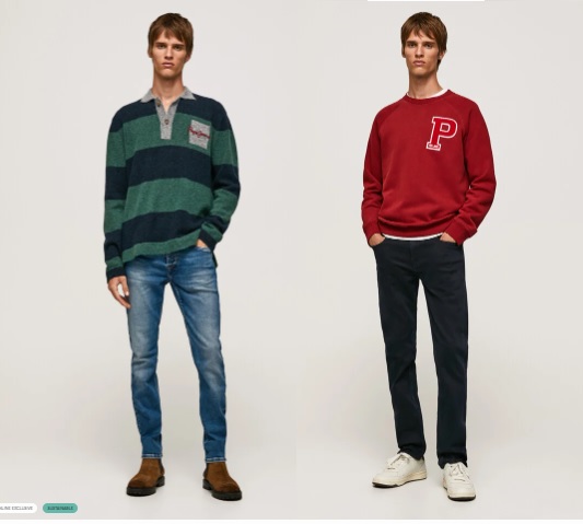 Pepe Jeans Winter Sale 2023 New Arrival Latest Brands